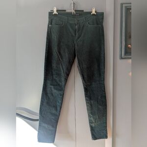 Dark Green Corduroy Pants